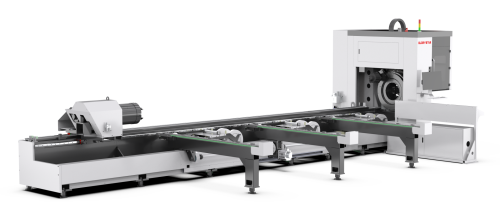 Dual-Chuck Small Tube Fiber Laser Cutting Machine Featured Image